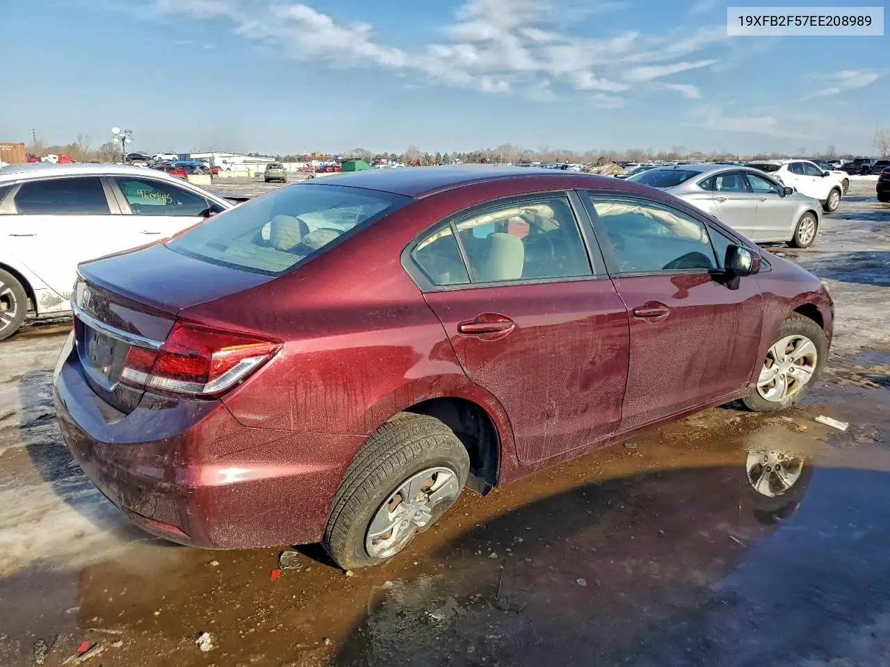 19XFB2F57EE208989 2014 Honda Civic Lx
