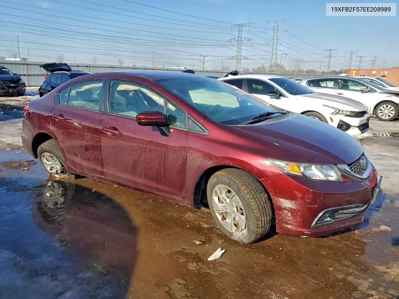 19XFB2F57EE208989 2014 Honda Civic Lx