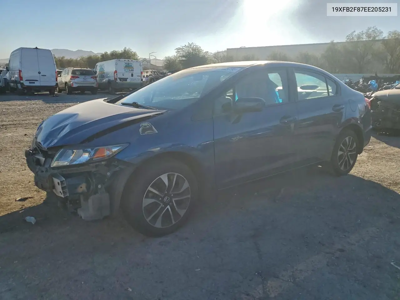 19XFB2F87EE205231 2014 Honda Civic Ex