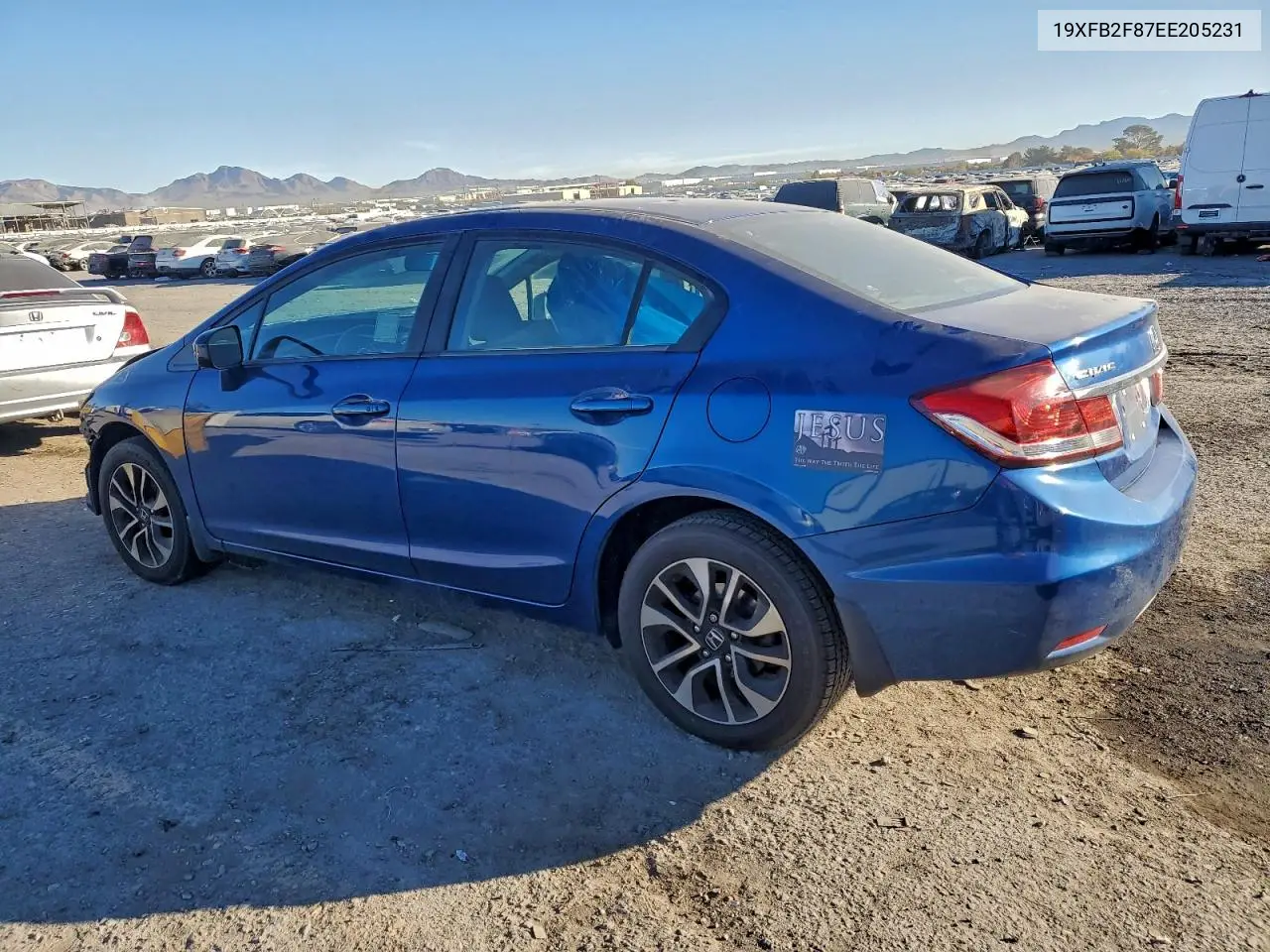 19XFB2F87EE205231 2014 Honda Civic Ex