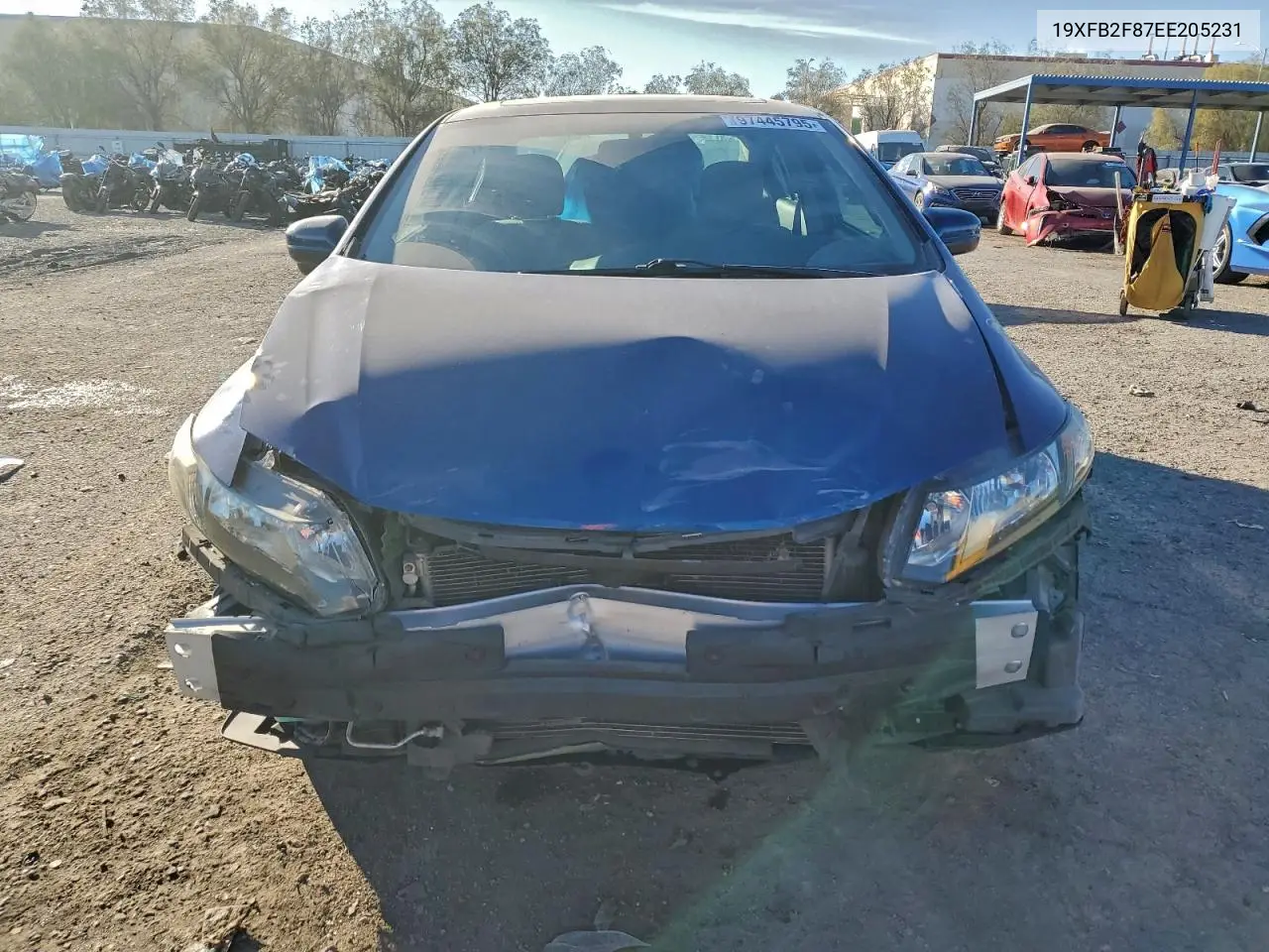 19XFB2F87EE205231 2014 Honda Civic Ex