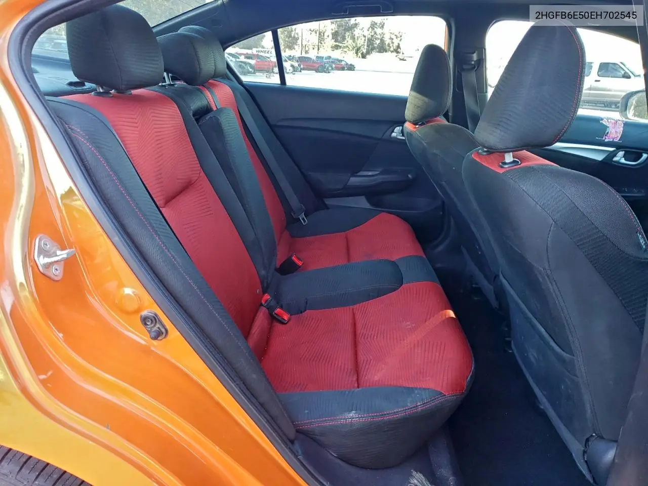 2HGFB6E50EH702545 2014 Honda Civic Si