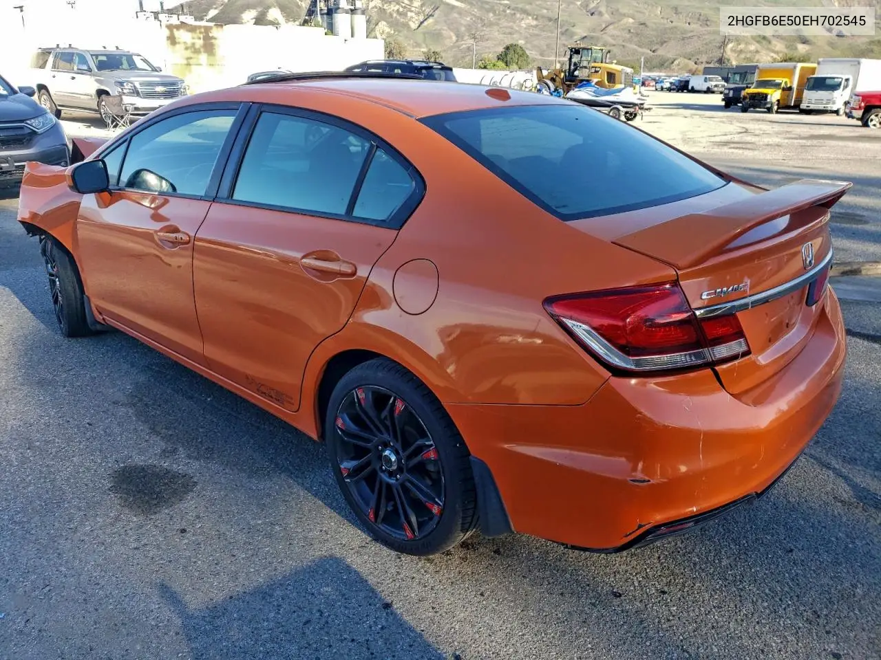 2HGFB6E50EH702545 2014 Honda Civic Si