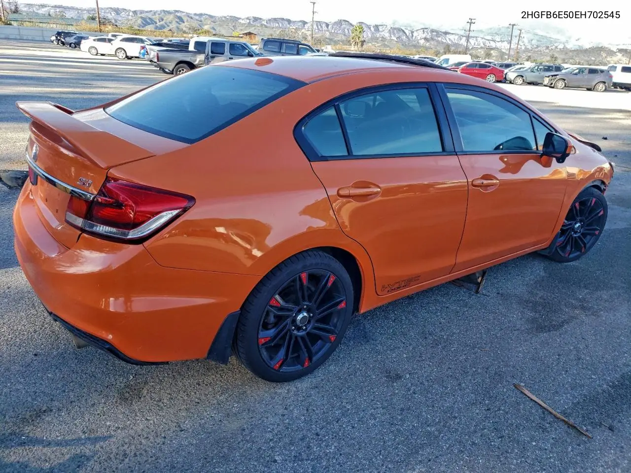 2HGFB6E50EH702545 2014 Honda Civic Si