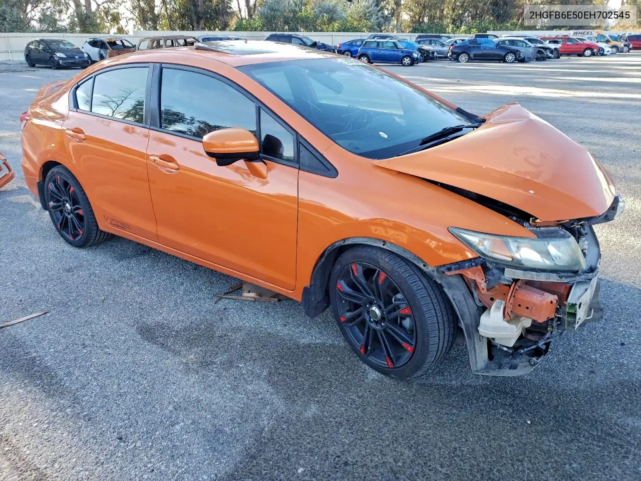 2HGFB6E50EH702545 2014 Honda Civic Si