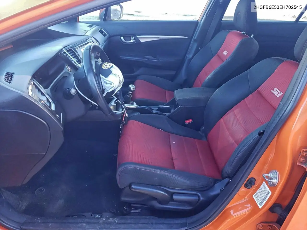 2HGFB6E50EH702545 2014 Honda Civic Si