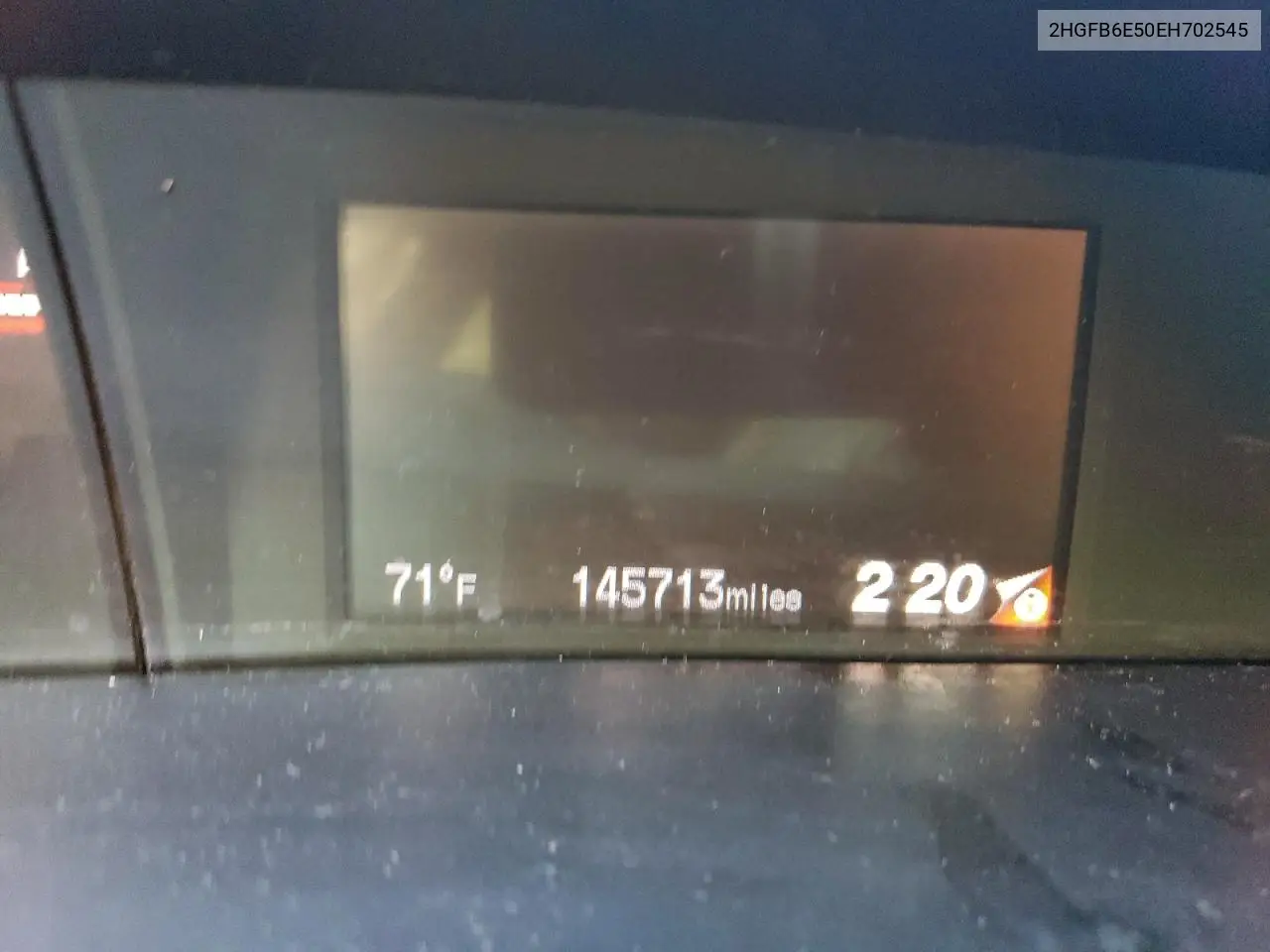 2HGFB6E50EH702545 2014 Honda Civic Si