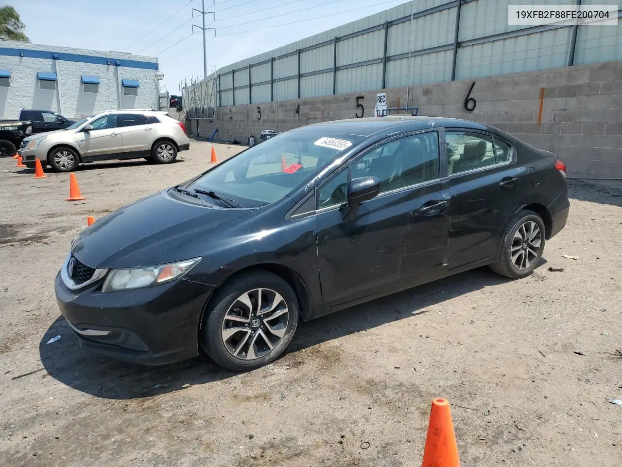 19XFB2F88FE200704 2015 Honda Civic Ex