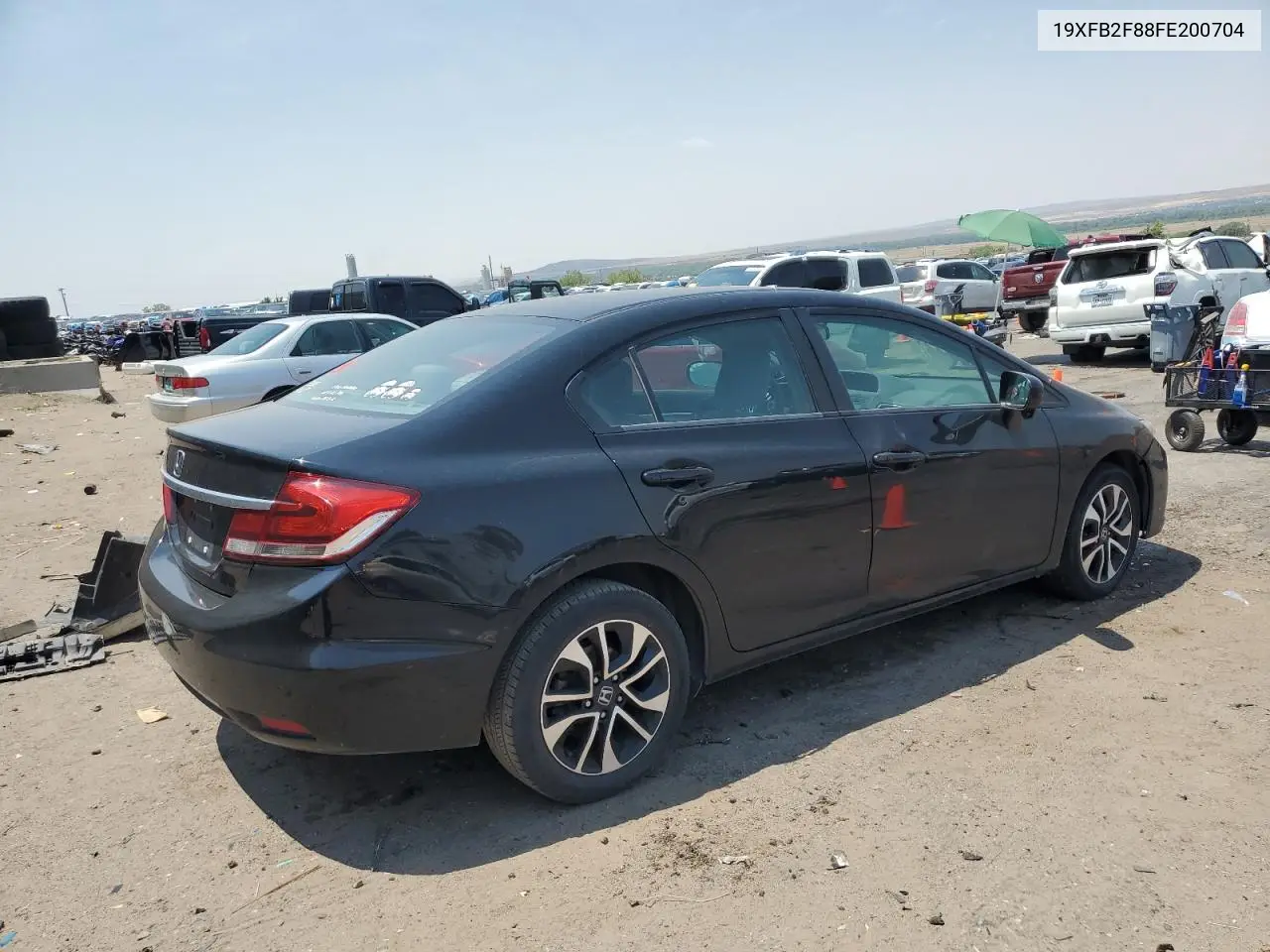 19XFB2F88FE200704 2015 Honda Civic Ex