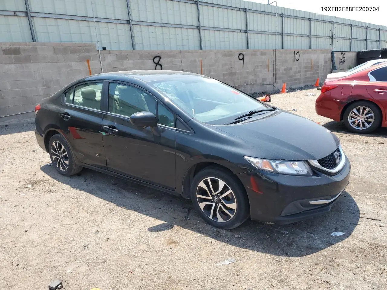19XFB2F88FE200704 2015 Honda Civic Ex