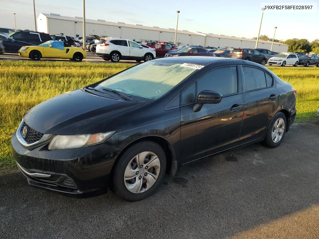 19XFB2F58FE028597 2015 Honda Civic Lx