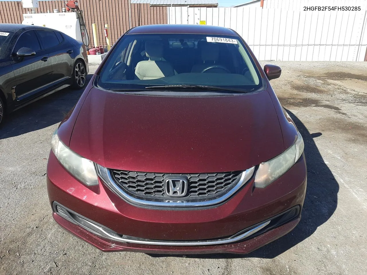 2HGFB2F54FH530285 2015 Honda Civic Lx