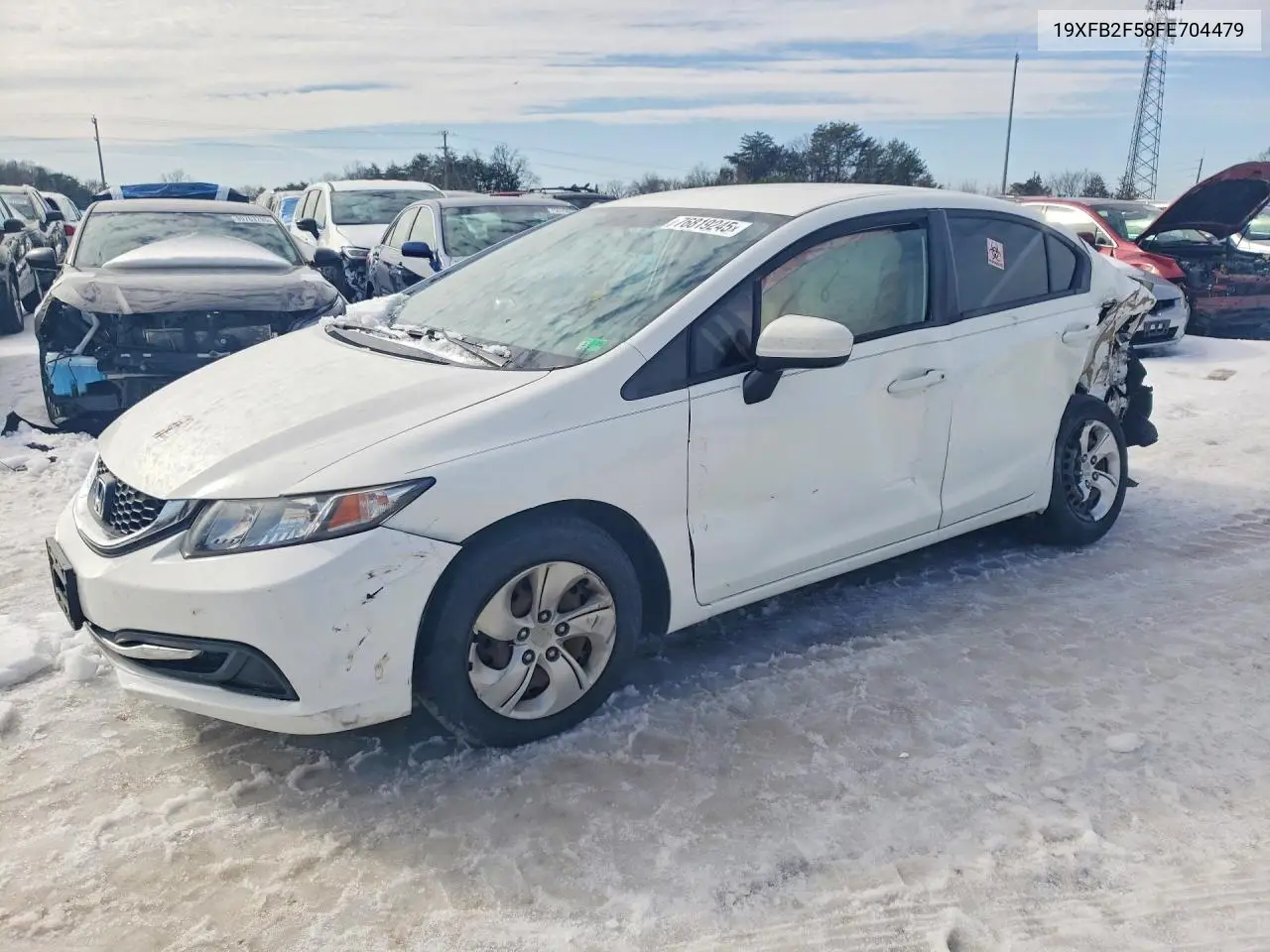 19XFB2F58FE704479 2015 Honda Civic Lx