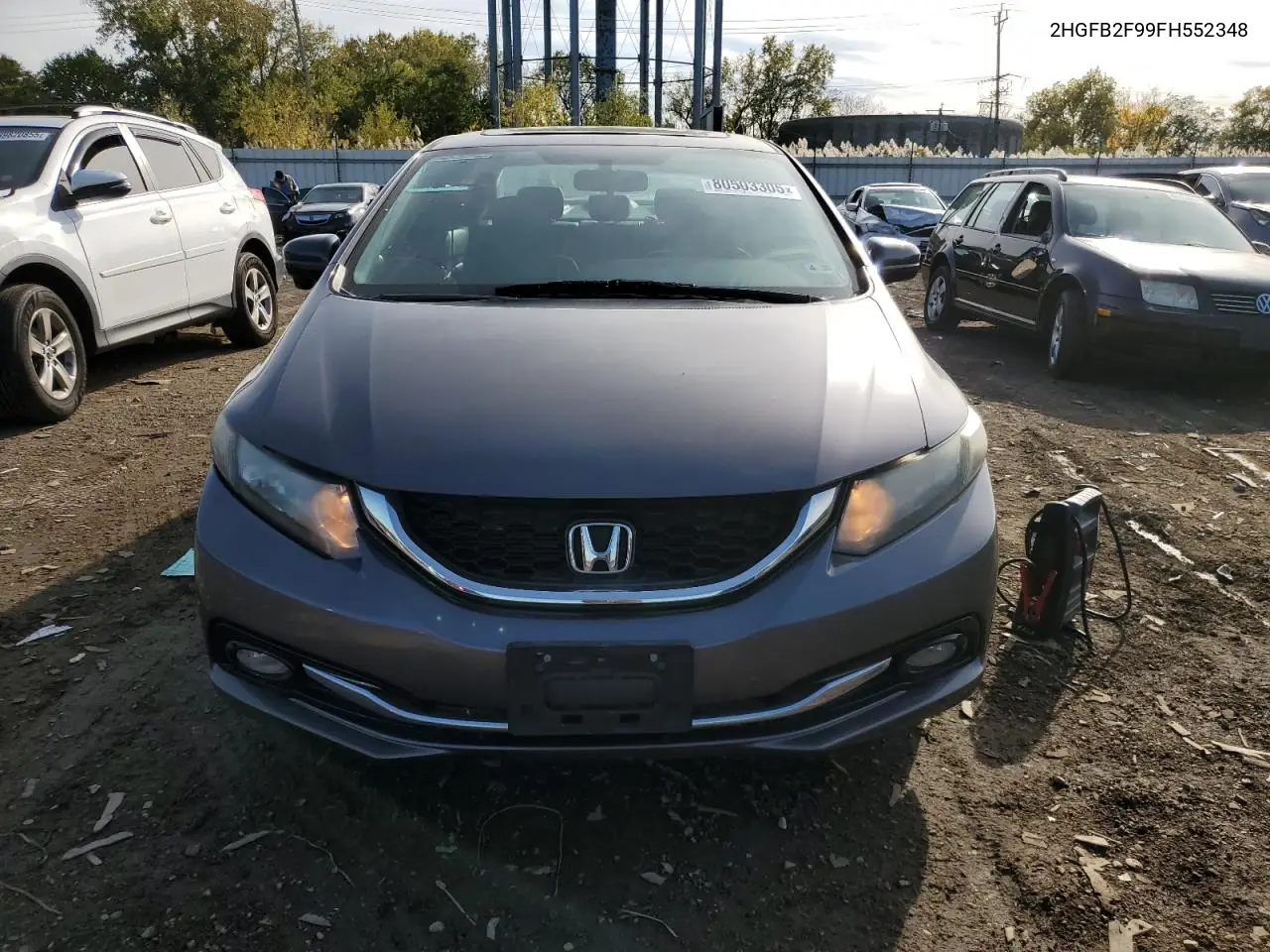 2HGFB2F99FH552348 2015 Honda Civic Exl