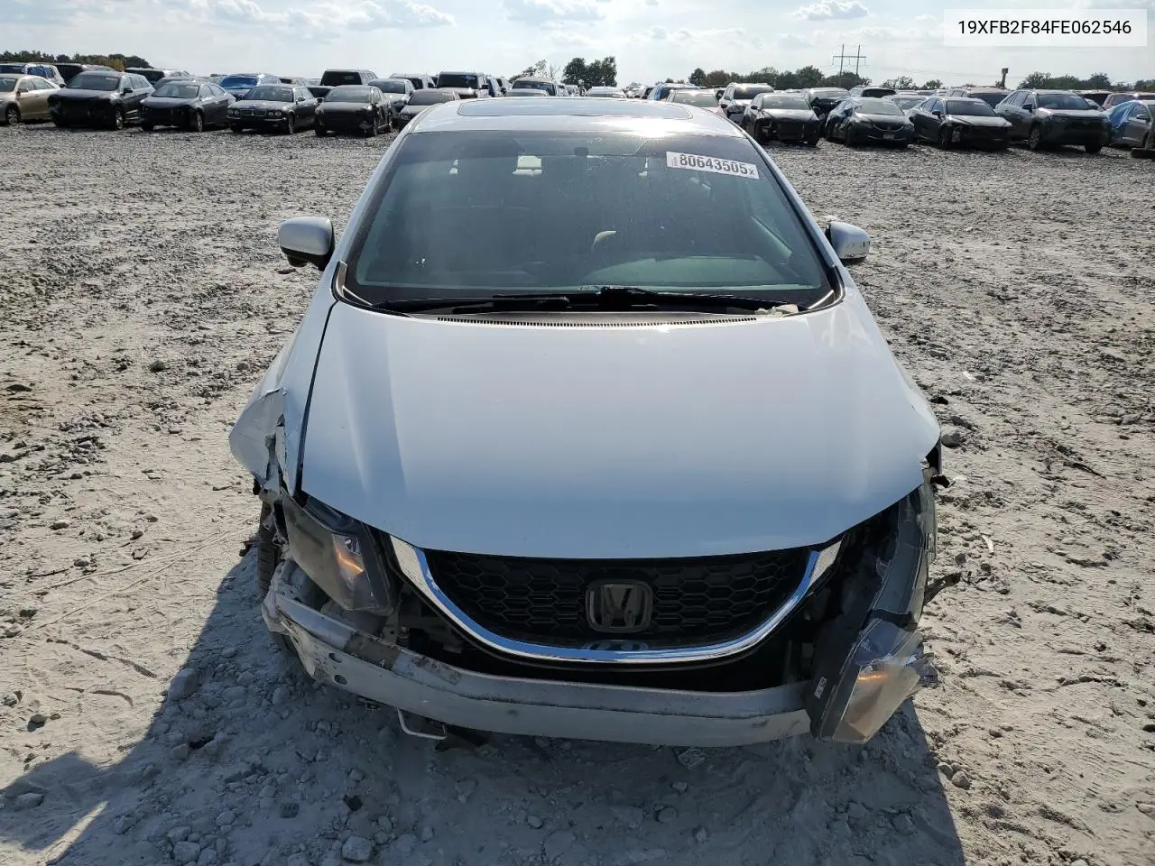 19XFB2F84FE062546 2015 Honda Civic Ex