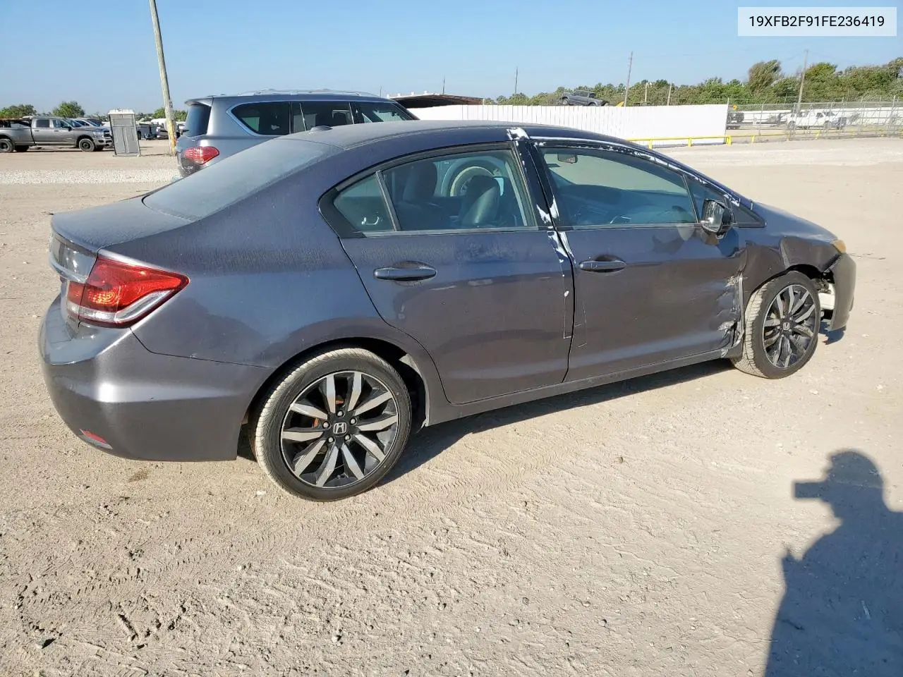 19XFB2F91FE236419 2015 Honda Civic Exl