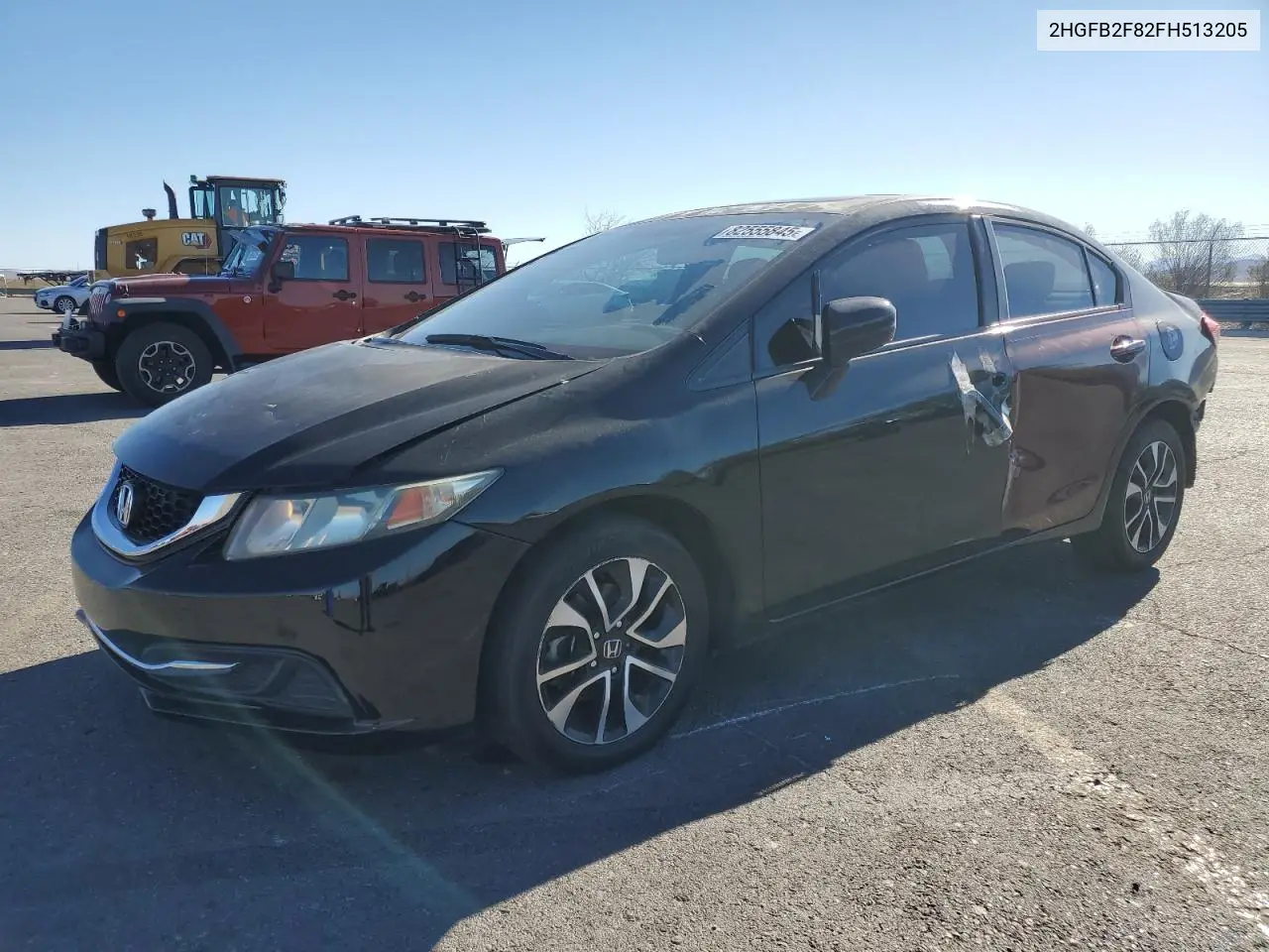 2HGFB2F82FH513205 2015 Honda Civic Ex