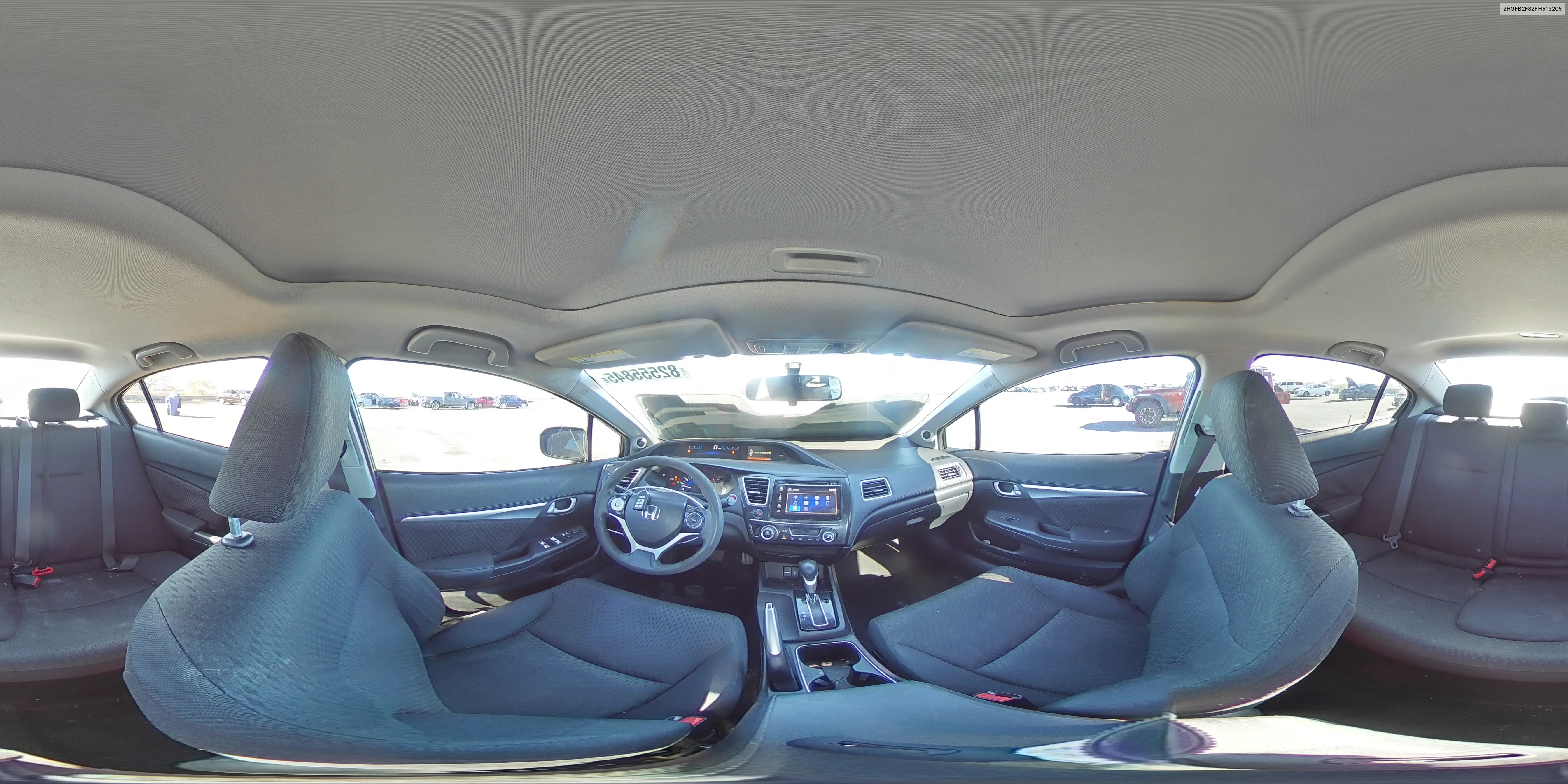 2HGFB2F82FH513205 2015 Honda Civic Ex