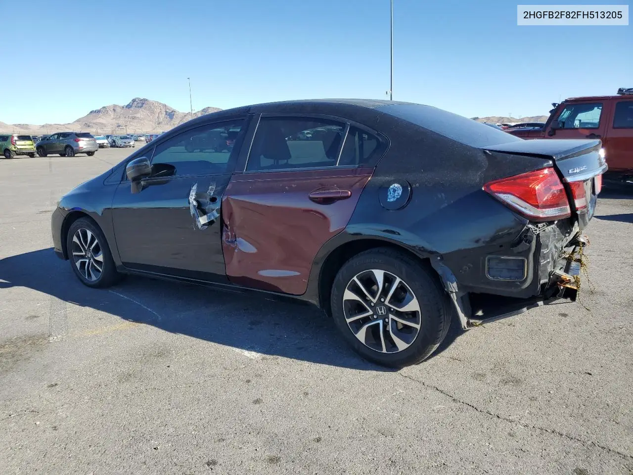 2HGFB2F82FH513205 2015 Honda Civic Ex