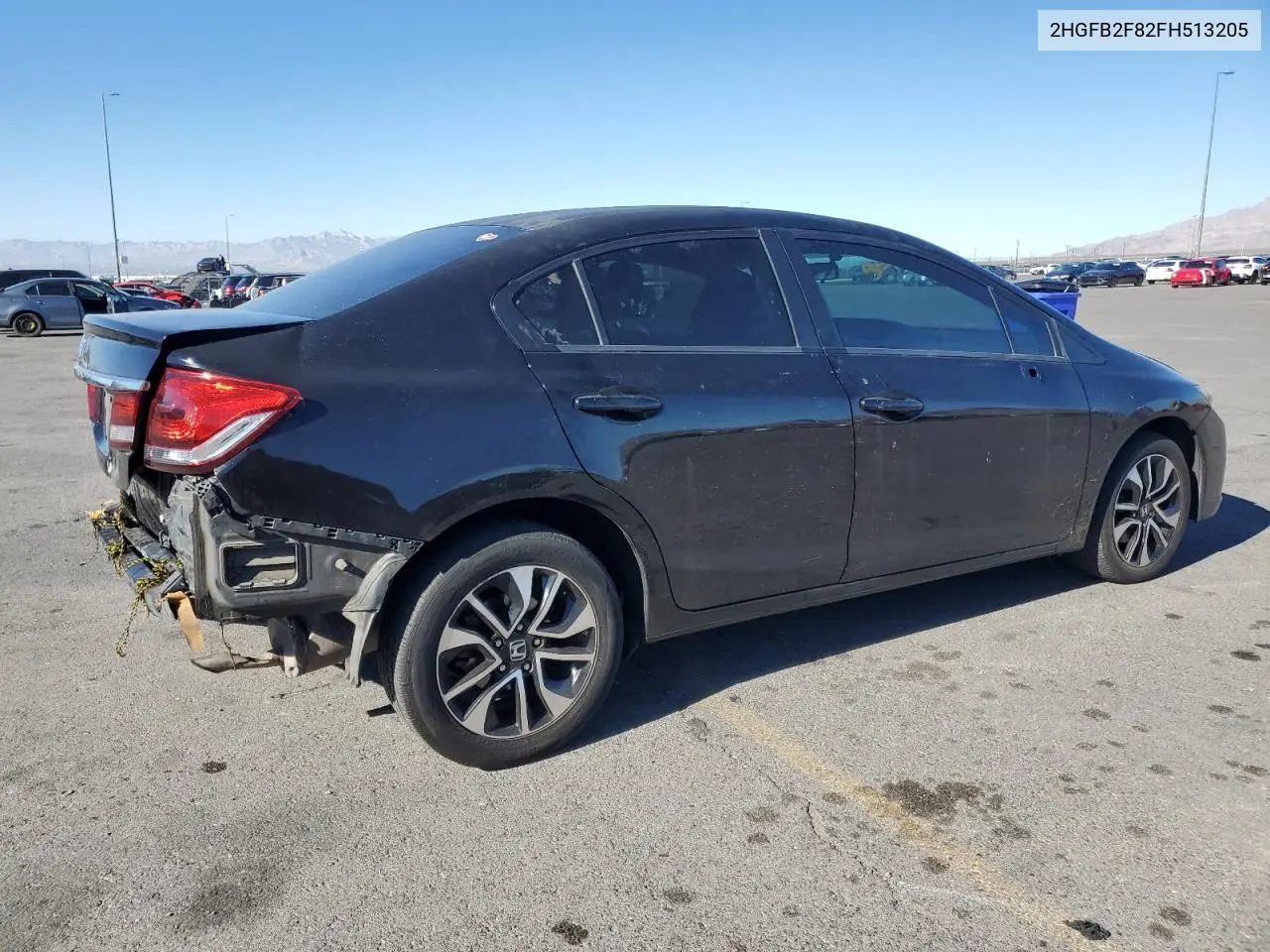 2HGFB2F82FH513205 2015 Honda Civic Ex
