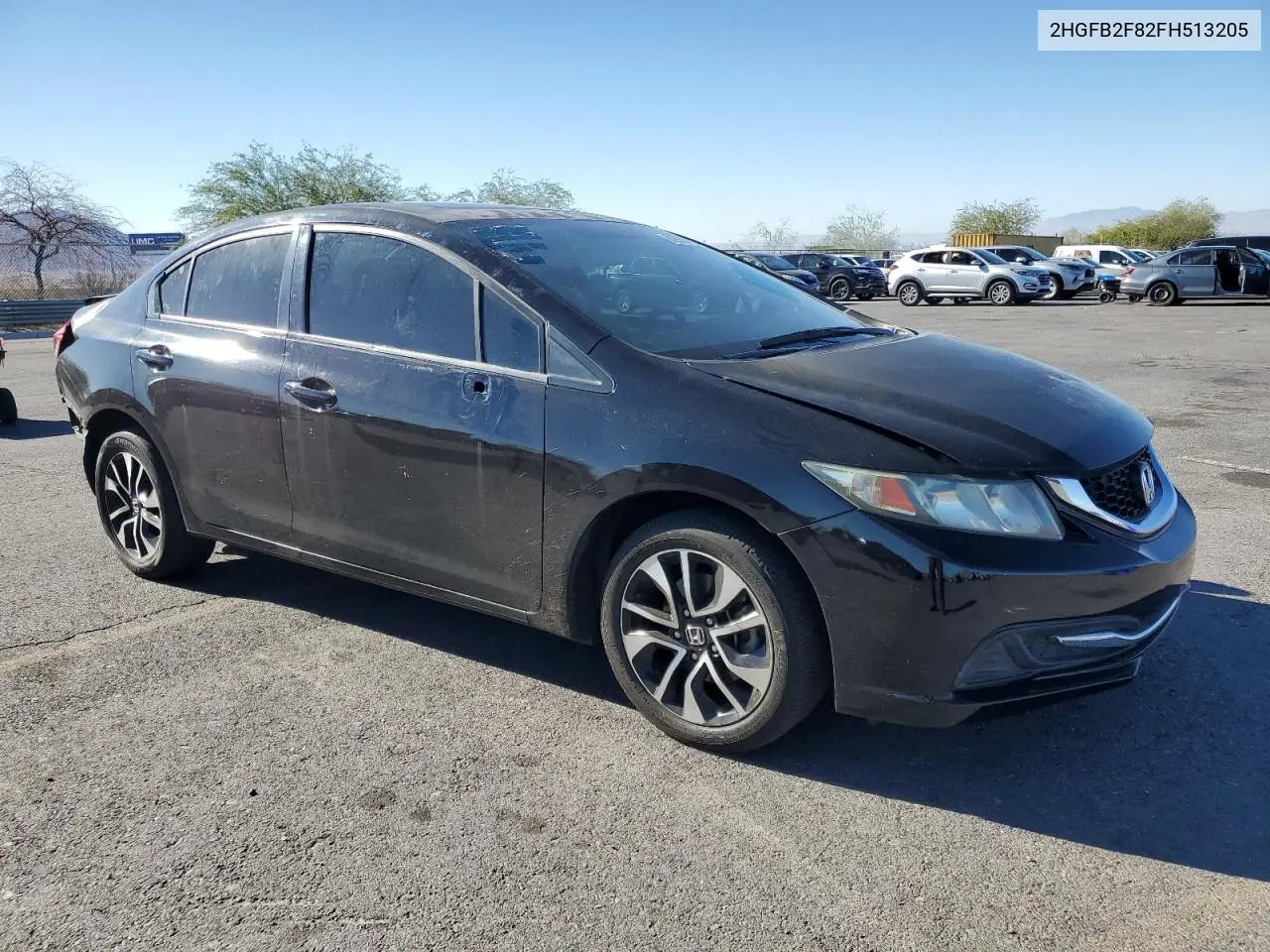 2HGFB2F82FH513205 2015 Honda Civic Ex