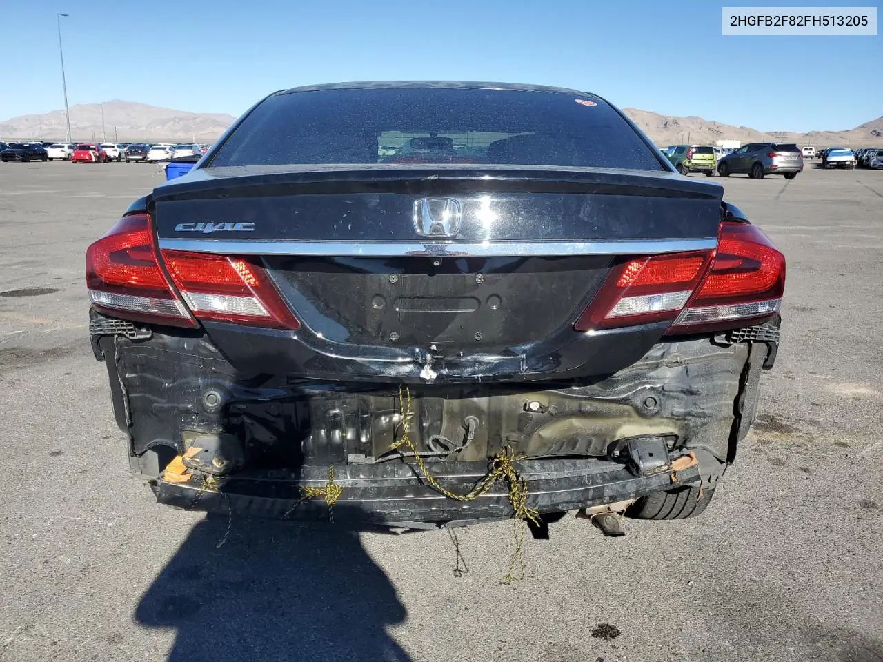 2HGFB2F82FH513205 2015 Honda Civic Ex