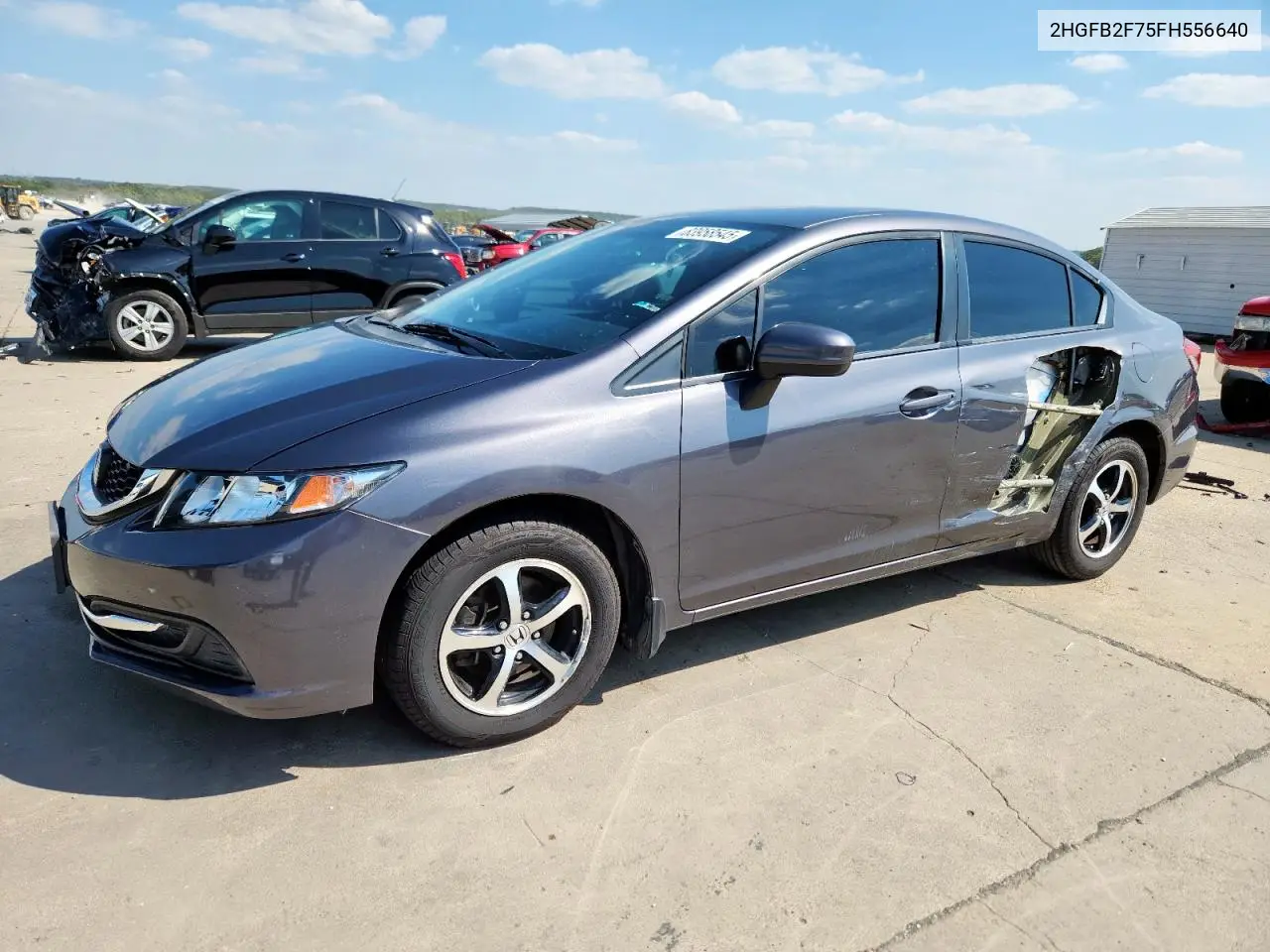 2HGFB2F75FH556640 2015 Honda Civic Se