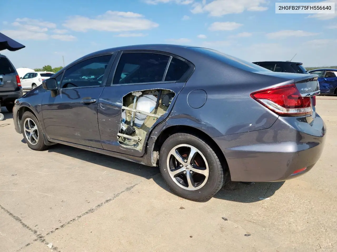 2HGFB2F75FH556640 2015 Honda Civic Se