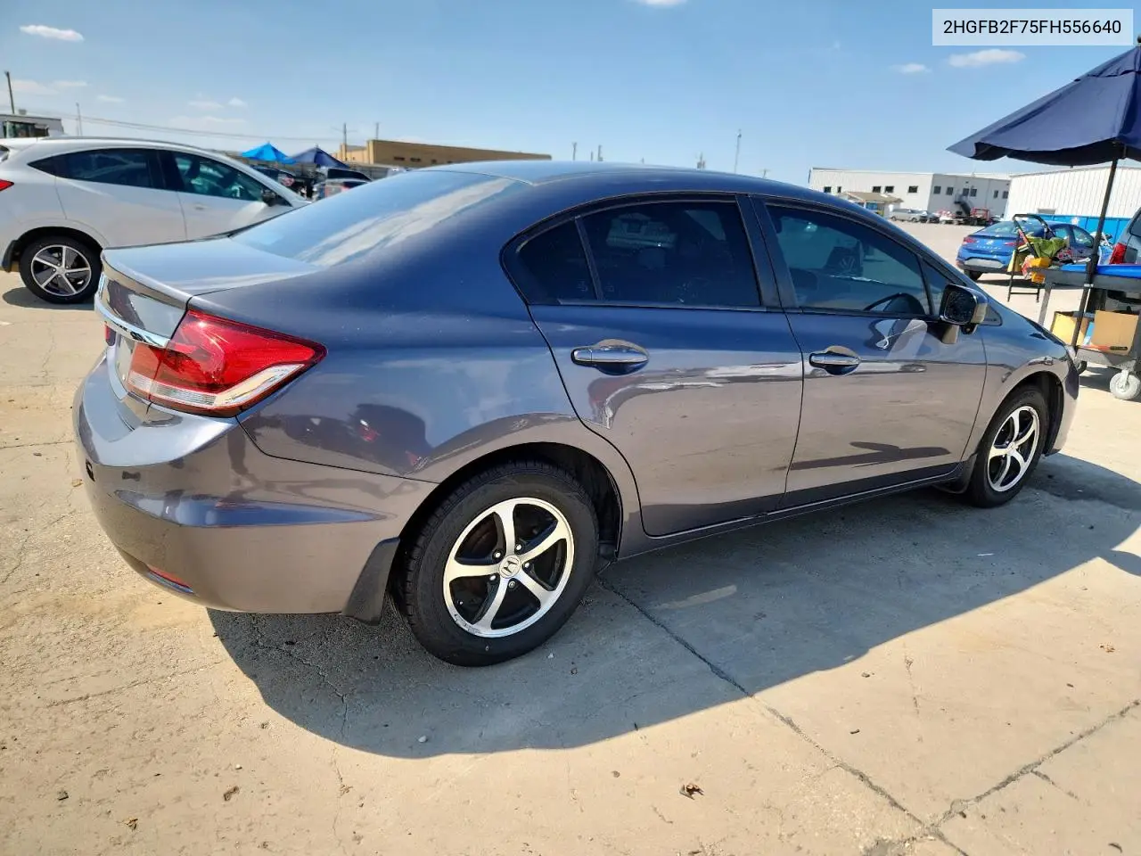 2HGFB2F75FH556640 2015 Honda Civic Se