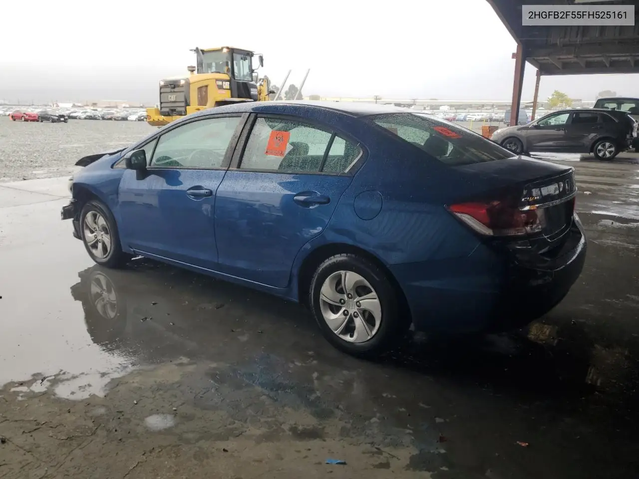 2HGFB2F55FH525161 2015 Honda Civic Lx