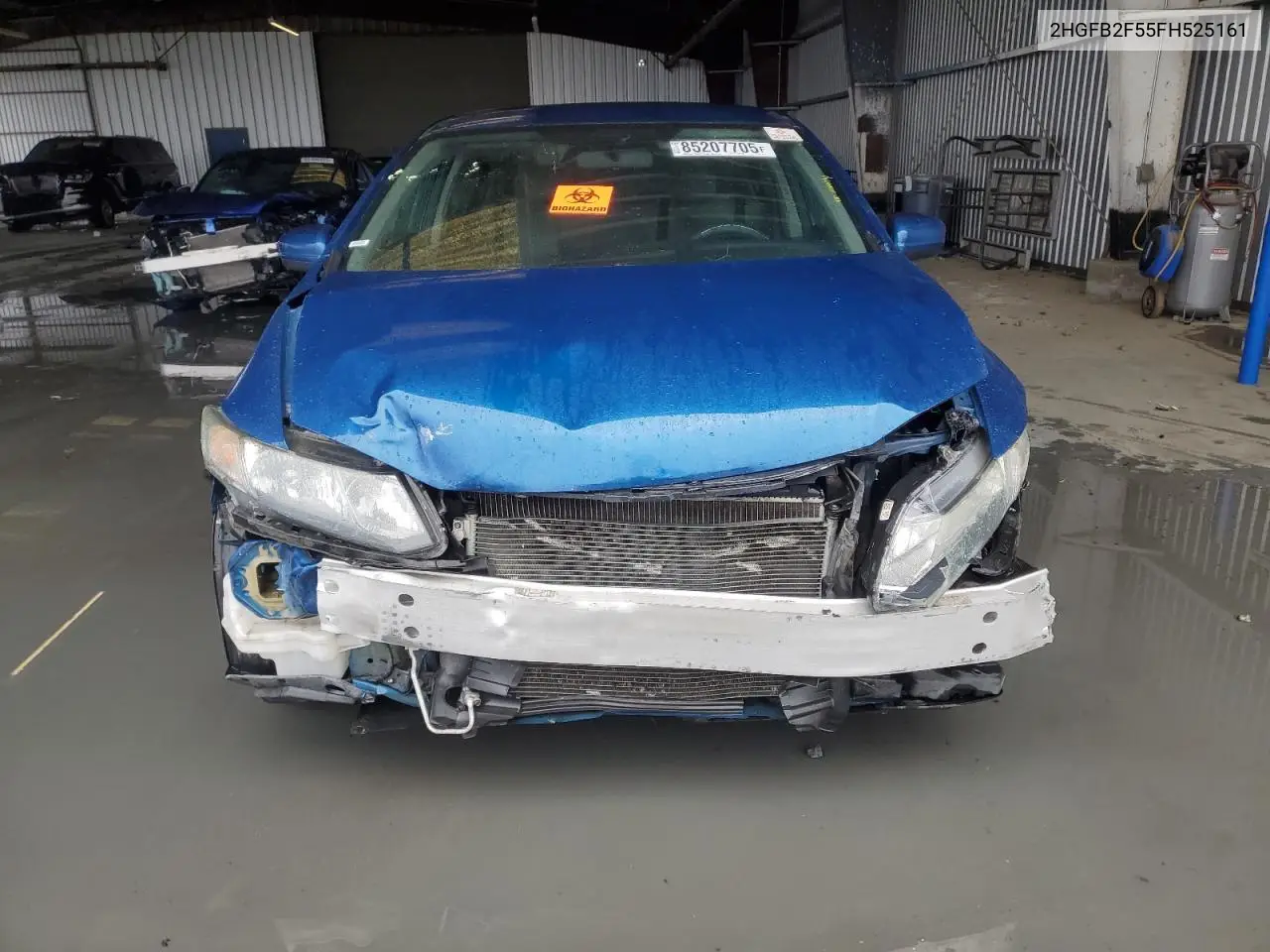 2HGFB2F55FH525161 2015 Honda Civic Lx