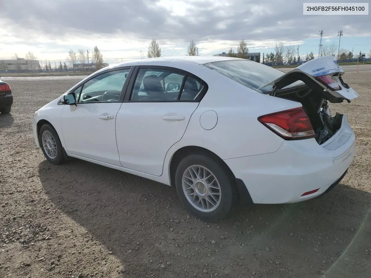 2HGFB2F56FH045100 2015 Honda Civic Lx