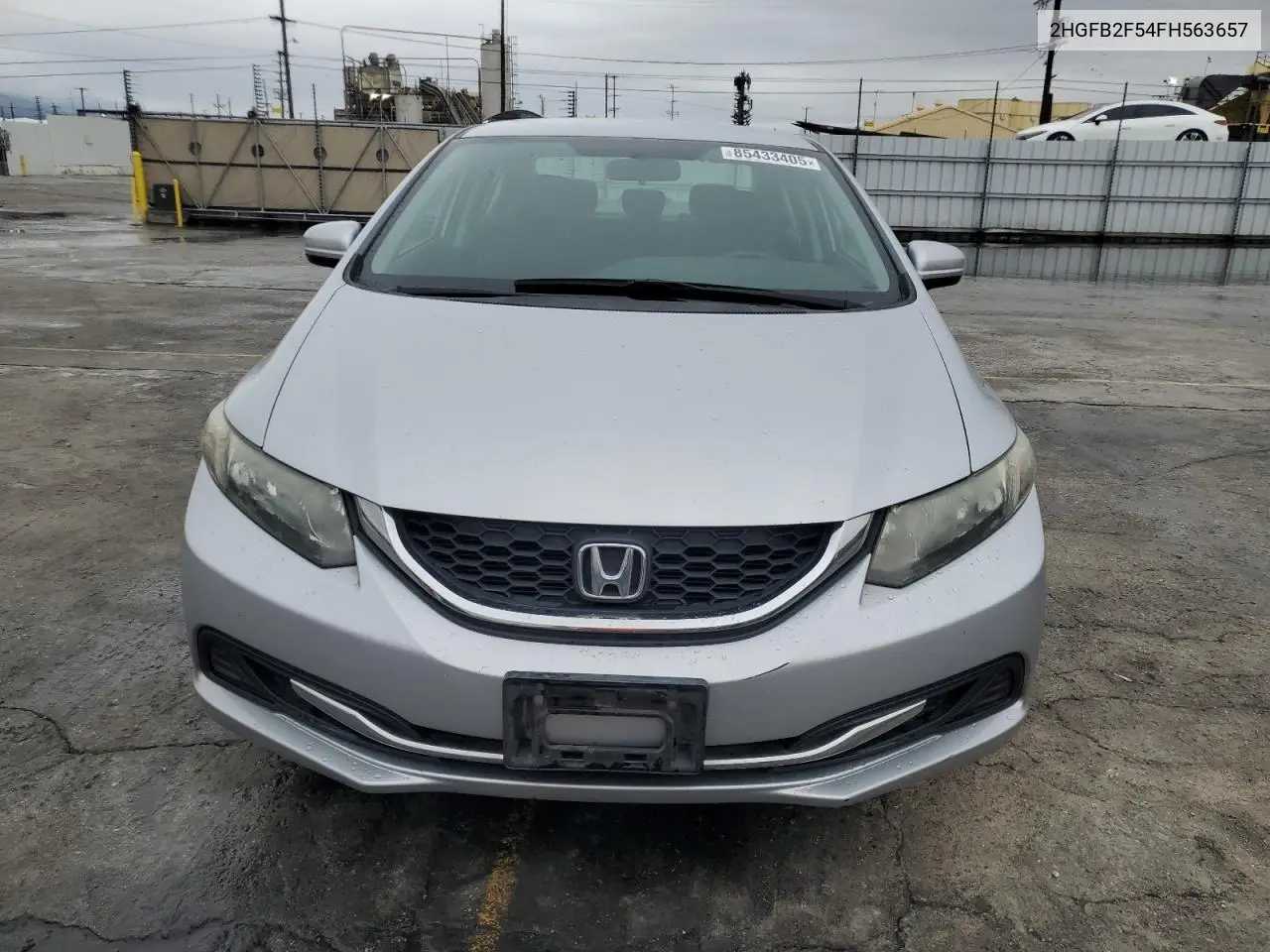 2HGFB2F54FH563657 2015 Honda Civic Lx