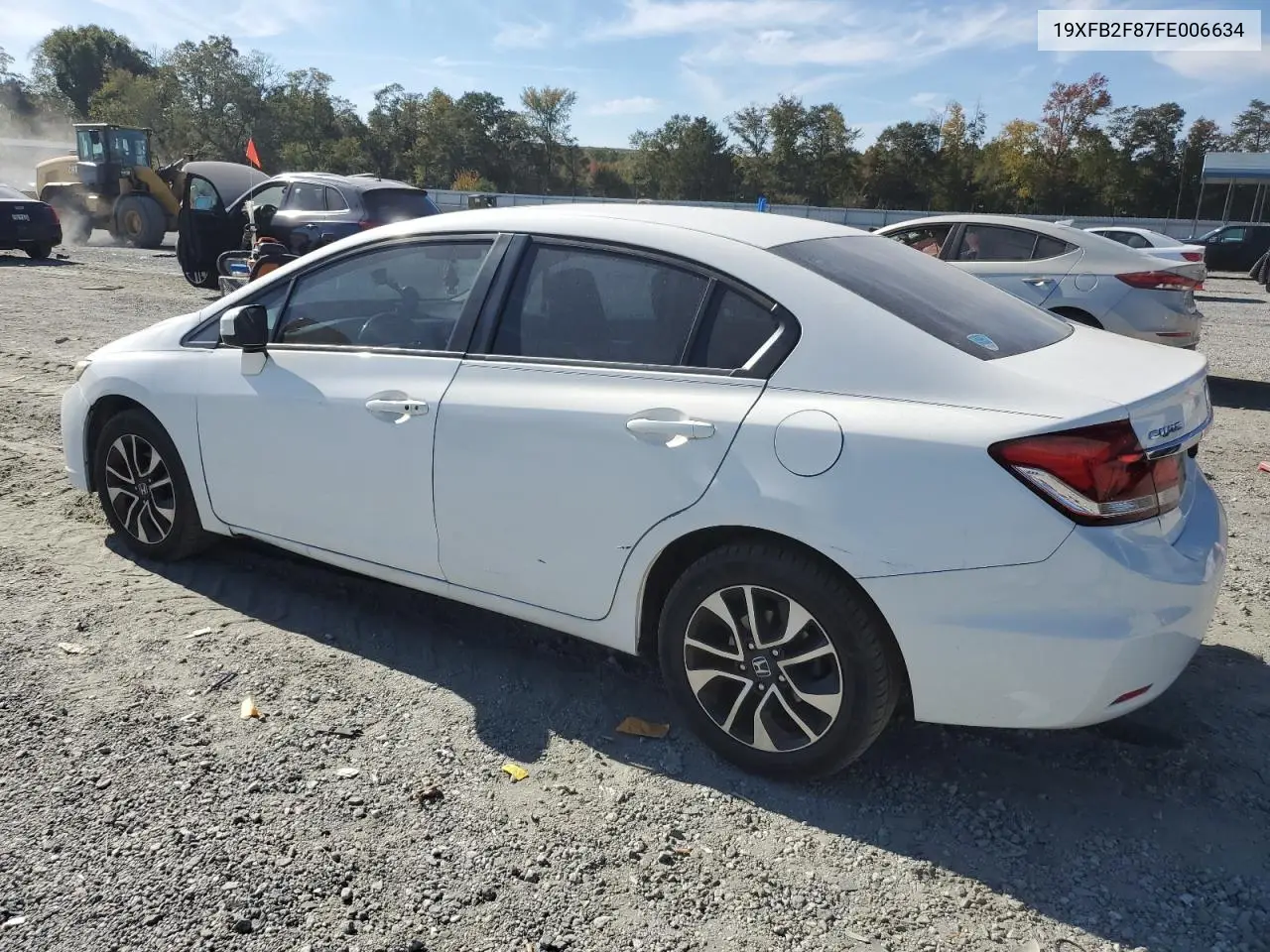 19XFB2F87FE006634 2015 Honda Civic Ex