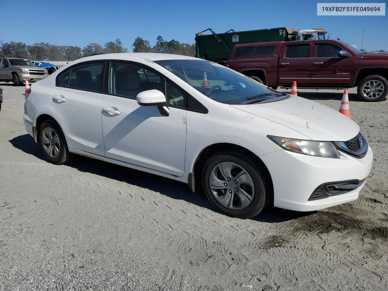 19XFB2F51FE049694 2015 Honda Civic Lx