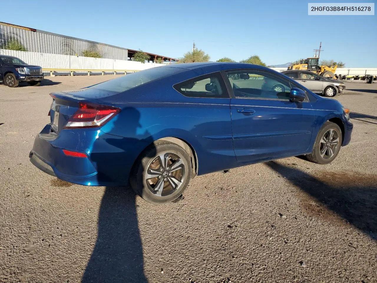 2HGFG3B84FH516278 2015 Honda Civic Ex