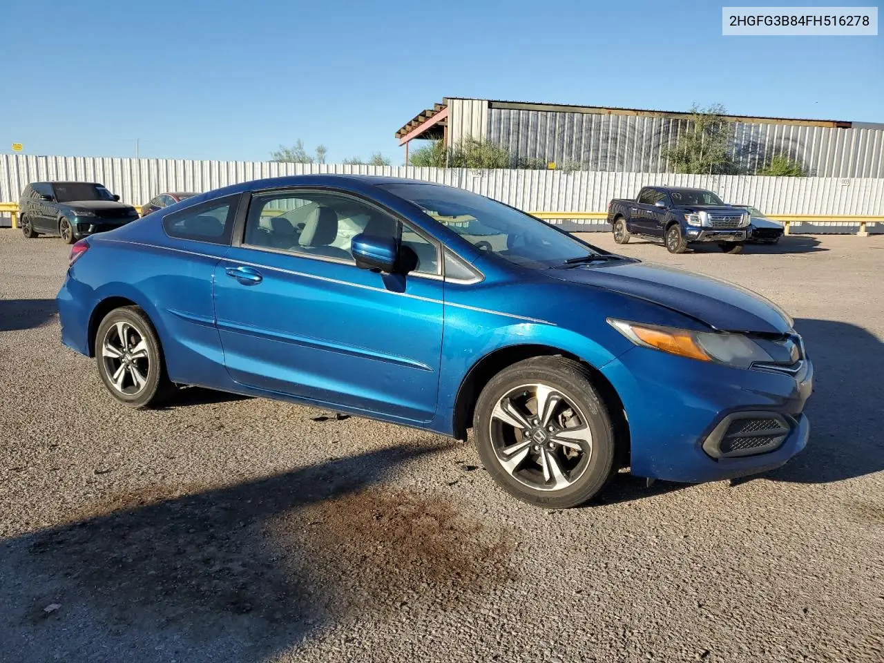 2HGFG3B84FH516278 2015 Honda Civic Ex