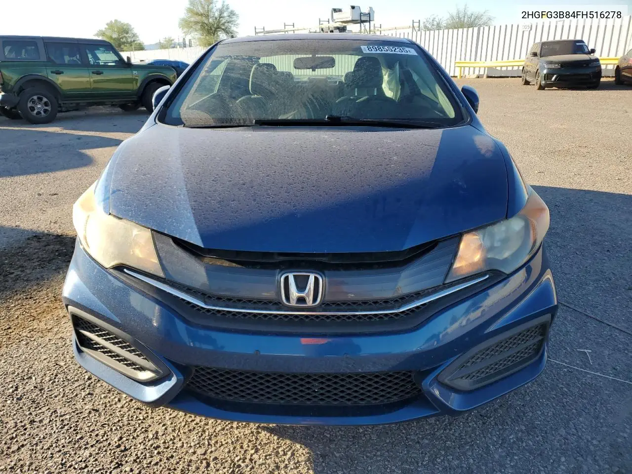 2HGFG3B84FH516278 2015 Honda Civic Ex