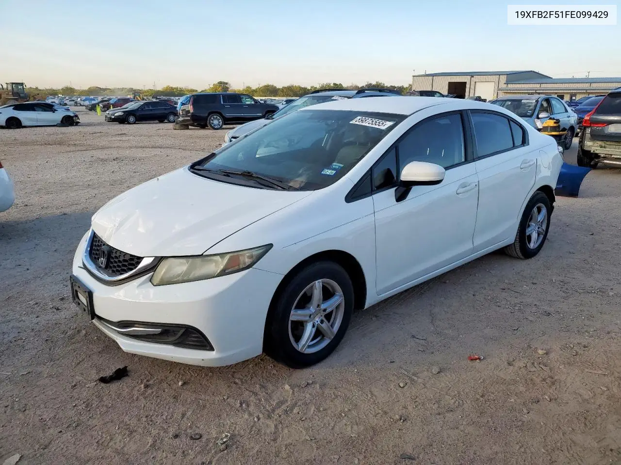 19XFB2F51FE099429 2015 Honda Civic Lx