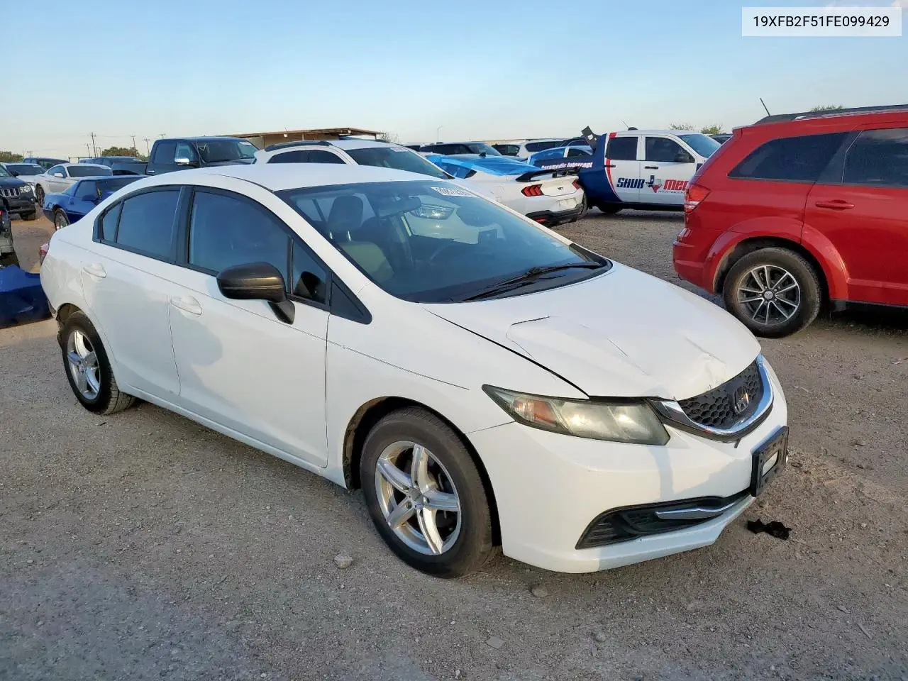 19XFB2F51FE099429 2015 Honda Civic Lx