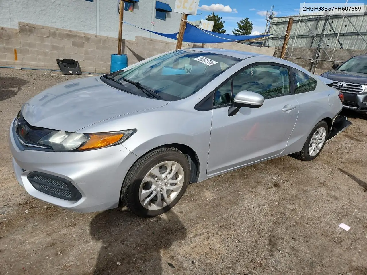 2HGFG3B57FH507659 2015 Honda Civic Lx