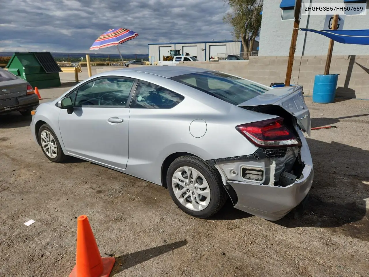 2HGFG3B57FH507659 2015 Honda Civic Lx