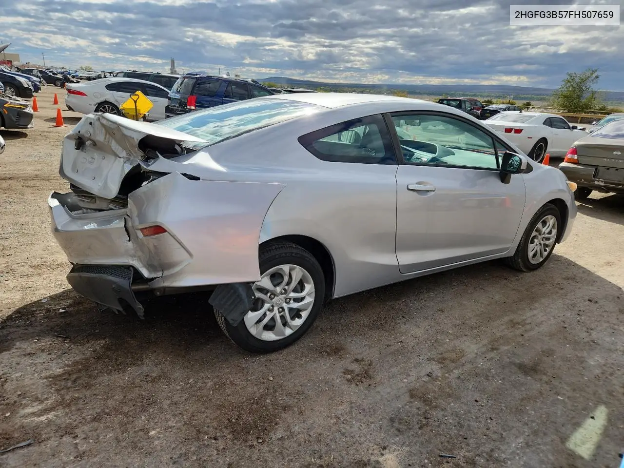 2HGFG3B57FH507659 2015 Honda Civic Lx