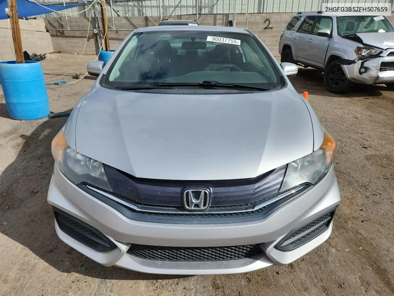 2HGFG3B57FH507659 2015 Honda Civic Lx