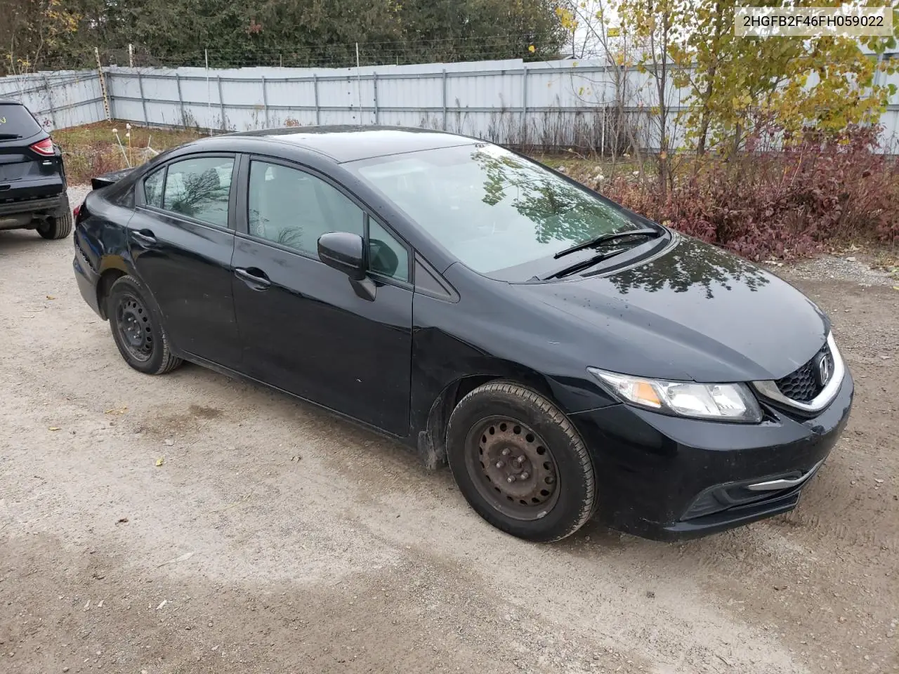 2HGFB2F46FH059022 2015 Honda Civic Lx