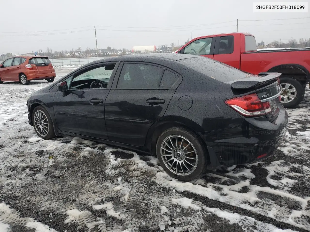 2HGFB2F50FH018099 2015 Honda Civic Lx