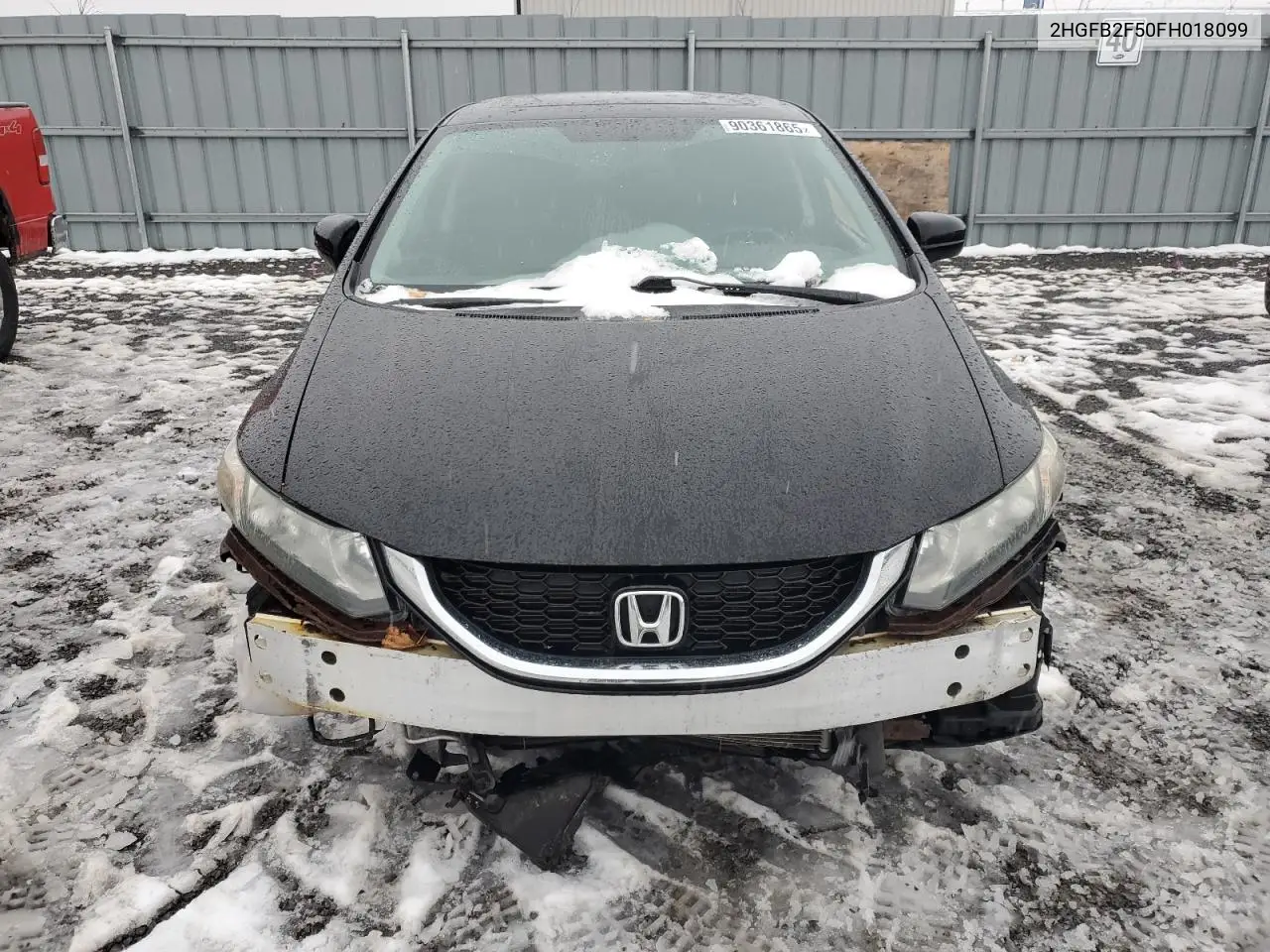 2HGFB2F50FH018099 2015 Honda Civic Lx
