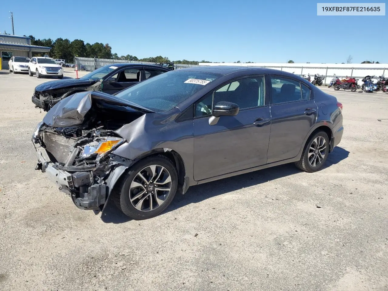 19XFB2F87FE216635 2015 Honda Civic Ex