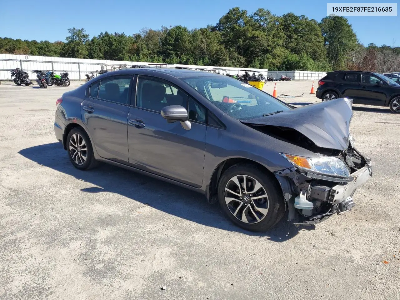 19XFB2F87FE216635 2015 Honda Civic Ex