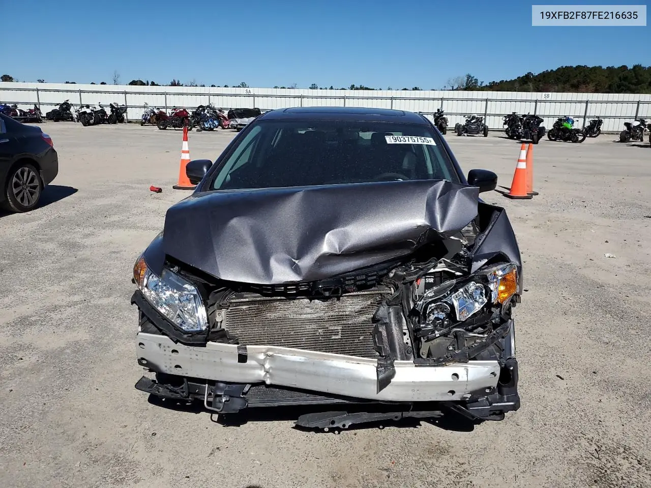 19XFB2F87FE216635 2015 Honda Civic Ex